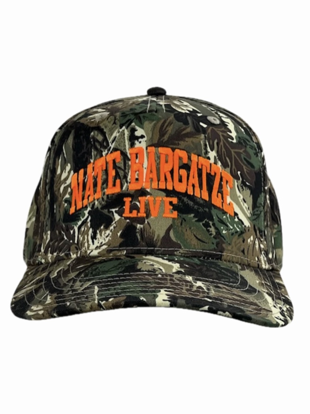 UNISEX NATE BARGATZE LIVE OTTO NEON CAMO BALLCAP ADJUSTABLE NATELAND NWOT